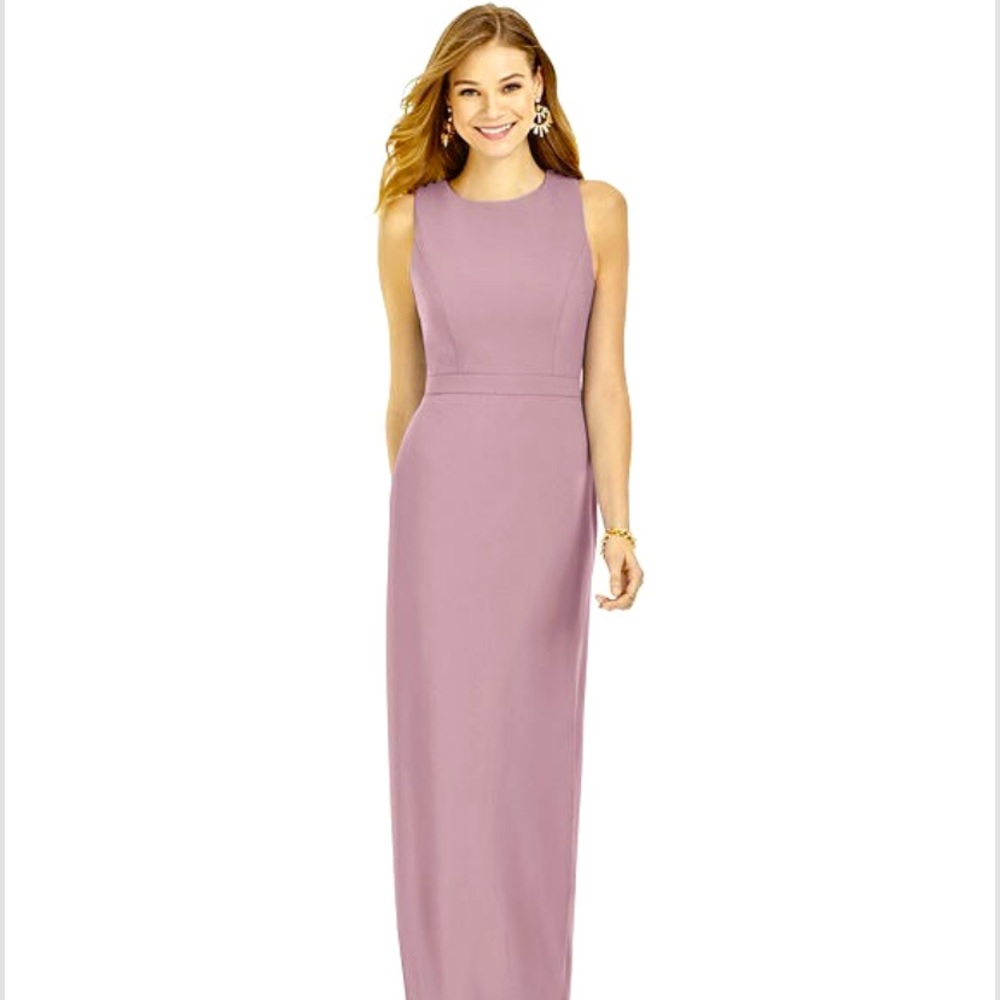 After Six Dusty Rose Bridesmaid Dress